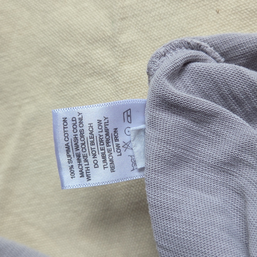 American Giant Light Gray Crew Neck Top - Picture 3 of 9